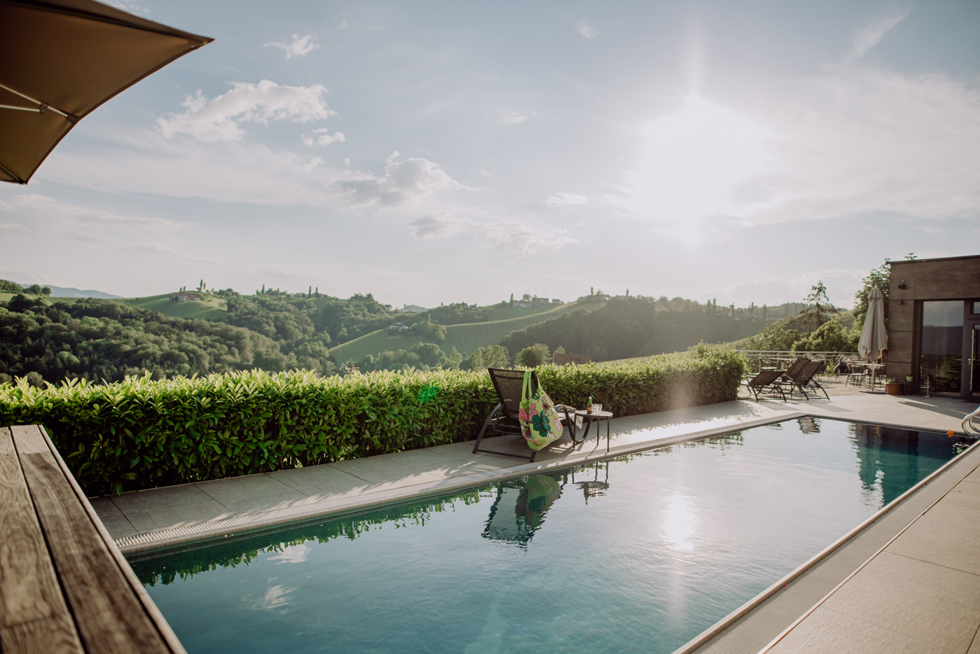 Winkel Art Hotel Pool Weinberge Winkel Art Hotel